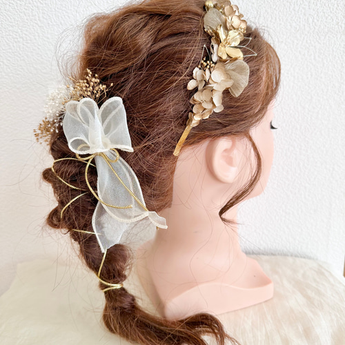 オープンセール 福袋 成人式カチューシャセット❣️【金箔付き】 カチューシャ C 通販 ヘアアクセサリー