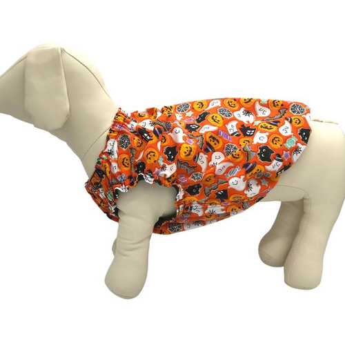 オーダー可＊ハンドメイド犬服＊ギャザーワンピ・ハート♡レッド オーダー可＊ハンドメイド犬服＊ギャザーワンピ・ハート♡レッド