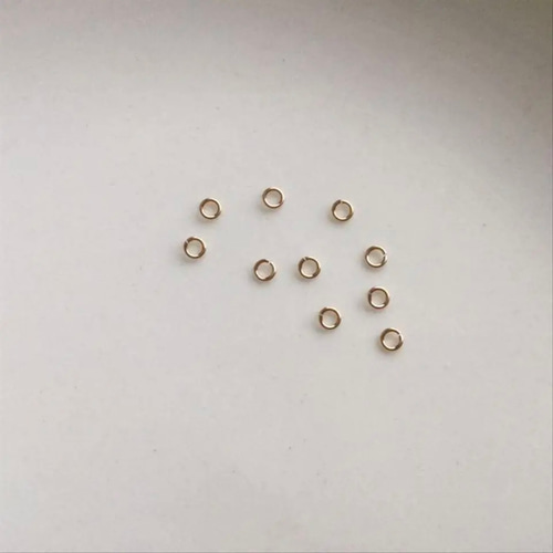 20個～ 14Kgf 極小 丸カン 2.5mm 線径0.5mm 金具・チェーン M