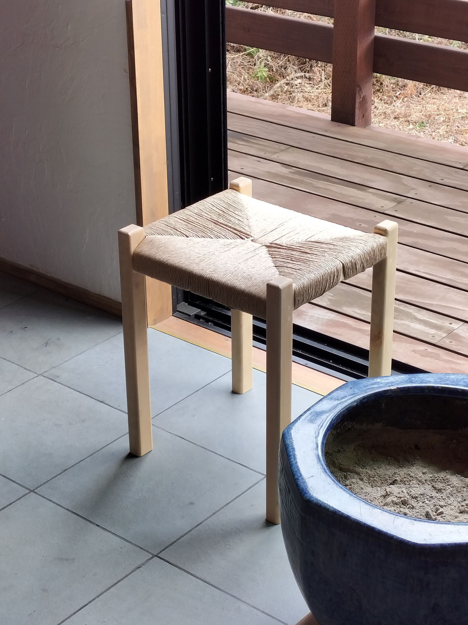 ペーパーコードチェア