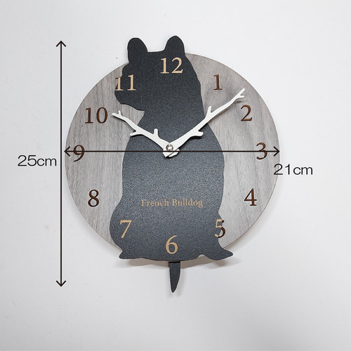 期間限定値下げ】【静音タイプ】名入れ しっぽ 振り子 フレブル