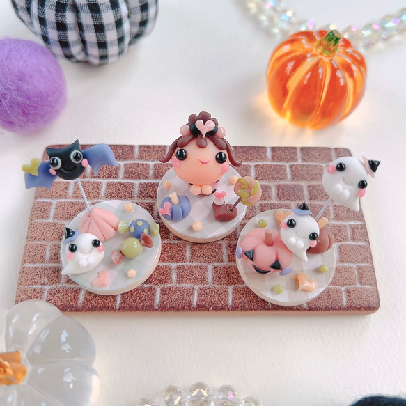 10月＞集めてかわいい♡シリーズ・ハロウィン・ハロウィン飾り・樹脂