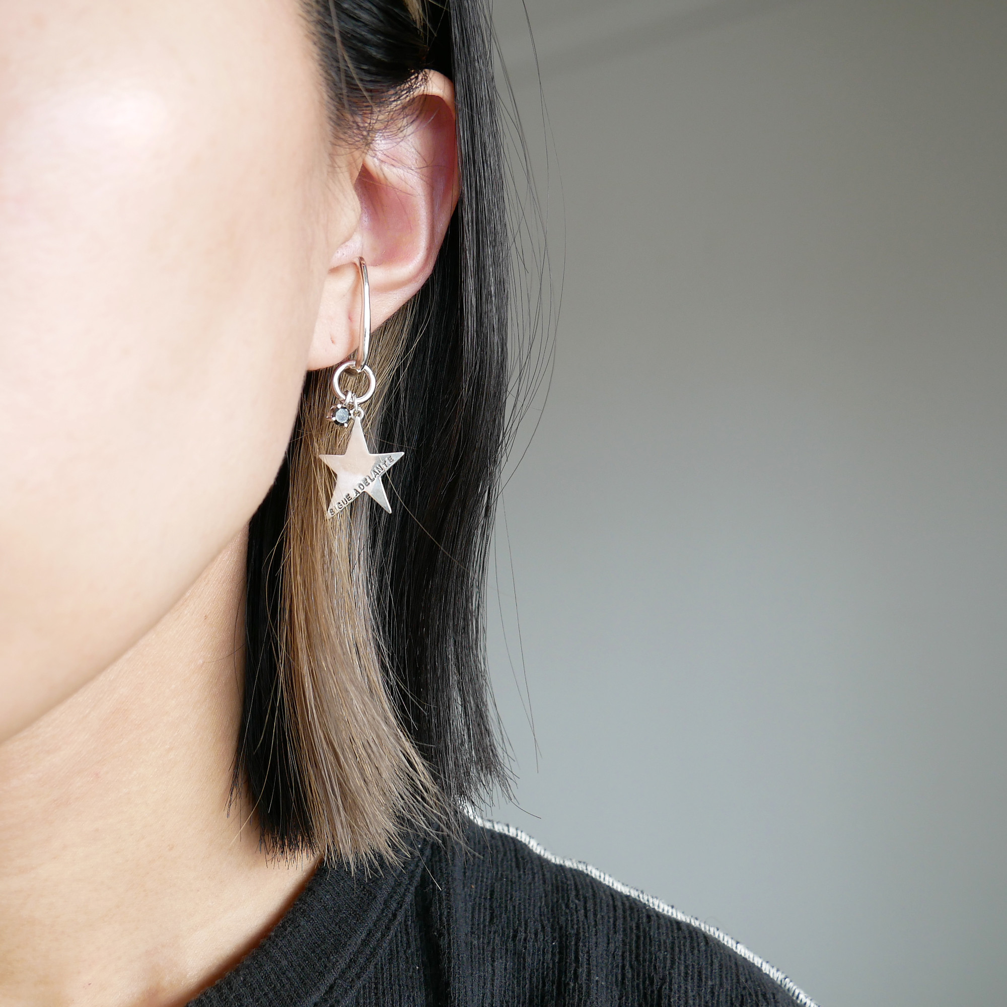 【再販】スワッグイヤカフ オーバルナロー / silver　C141