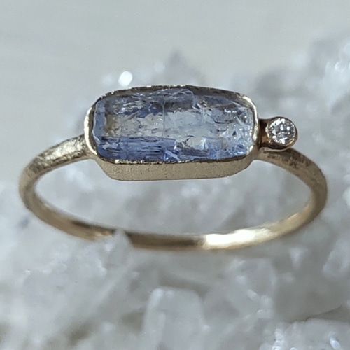 鉱物の表情＊ジェレメジェバイト K18 ring 指輪・リング Roro