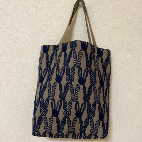 ハンドメイド　ポケットトートバッグ　ミナペルホネン　pomppia 349 トートバッグ ミナペルホネン ハンドメイド pomppia - メルカリ