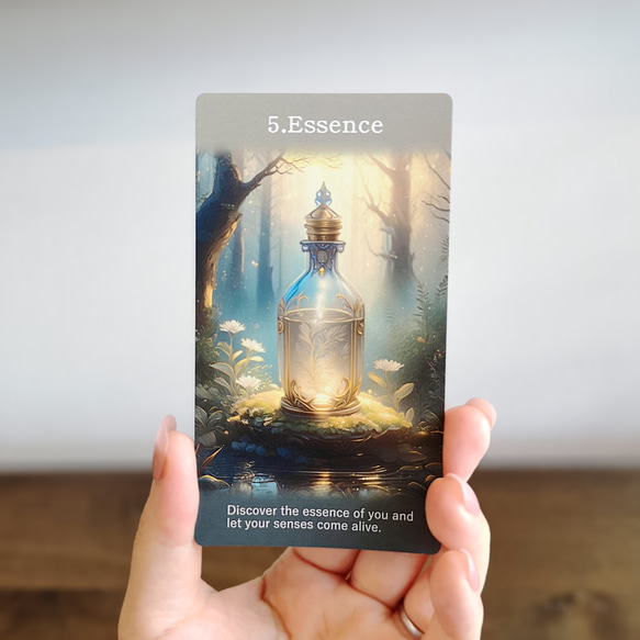 第3刷 未来のあなたをつくる21のヒント＊心理士が作る21枚組オラクルカード「ReYOU Design CARDS」 6枚目の画像