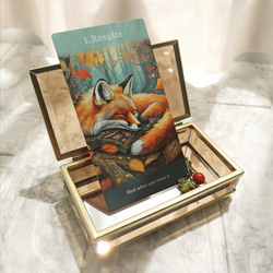 第3刷 未来のあなたをつくる21のヒント＊心理士が作る21枚組オラクルカード「ReYOU Design CARDS」 2枚目の画像