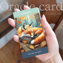 第3刷 未来のあなたをつくる21のヒント＊心理士が作る21枚組オラクルカード「ReYOU Design CARDS」 1枚目の画像