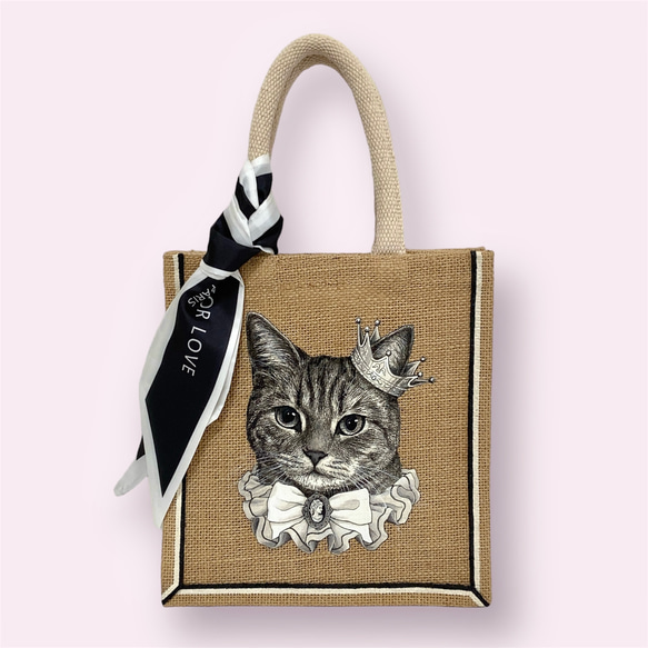 ダイヤモンドみつけたよ　ネコ　ファーバッグ　ハンドバッグ　猫　prickle ダイヤモンドみつけたよ ネコ ファーバッグ ハンドバッグ 猫