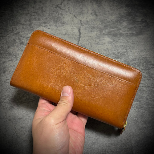 イタリアンレザー 大容量 長財布 カード15枚 メンズ財布 レディス