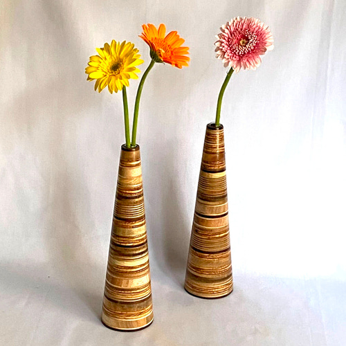 Layer vase 積層材の一輪挿し ※受注製作 一輪挿し・花瓶・花器