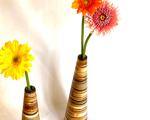 Layer vase 積層材の一輪挿し ※受注製作 一輪挿し・花瓶・花器