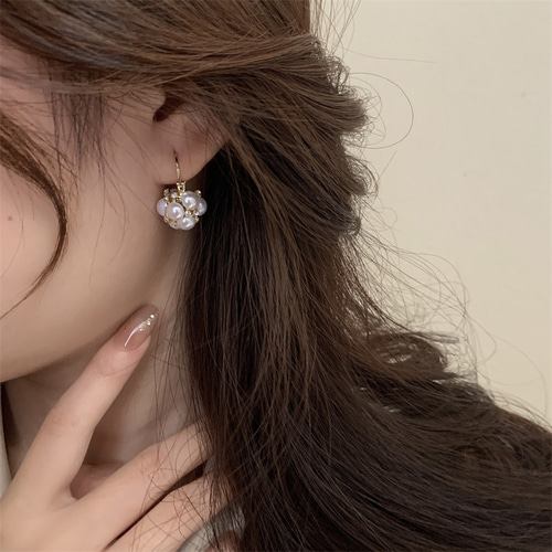 ウェディング　ピアス　ゴールド　パール A18】ピアス イヤリング ウェディング ウエディング ブライダル