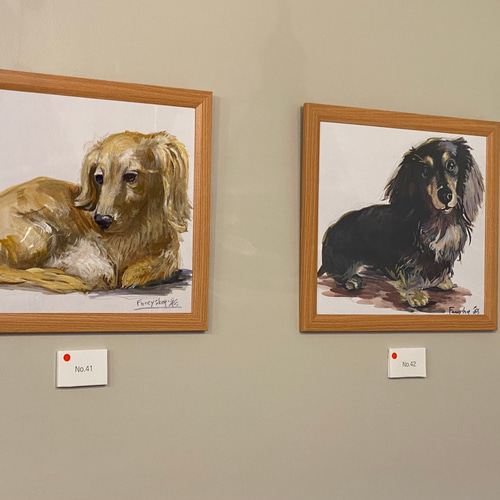 透明水彩似顔絵（うちの子、ペット、ワンちゃん、猫ちゃん、ご家族