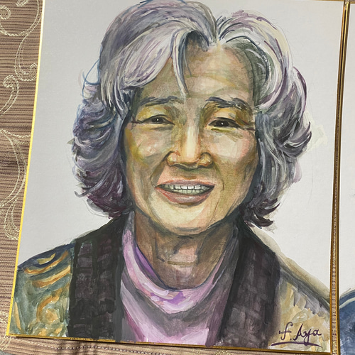 透明水彩似顔絵（うちの子、ペット、ワンちゃん、猫ちゃん、ご家族