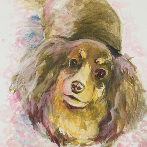 透明水彩似顔絵（うちの子、ペット、ワンちゃん、猫ちゃん、ご家族