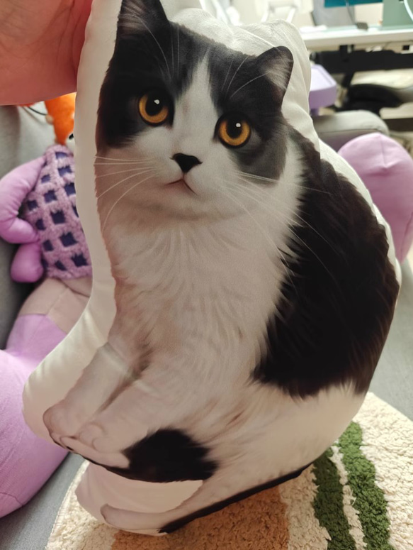 【本州送料無料】オーダーメード枕 写真枕 メモリーギフト誕生プレゼント 記念 オリジナル座布団 クッション【受注制作】 10枚目の画像