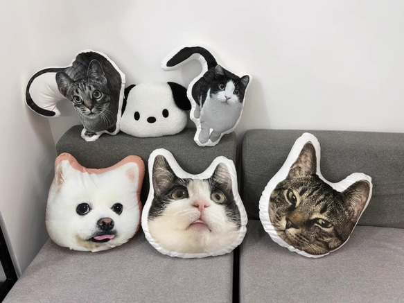 【本州送料無料】オーダーメード枕 写真枕 メモリーギフト誕生プレゼント 記念 オリジナル座布団 クッション【受注制作】 4枚目の画像