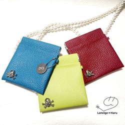 レザクラージュ 携帯灰皿 コインケース ピルケース アクセサリーポーチ