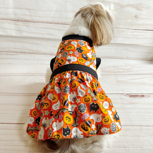 犬服 ハロウィン な服 ペット服 わんこ服 ワンピース バルーンタンク
