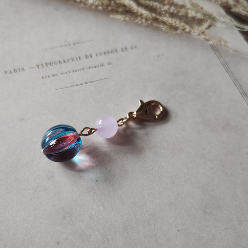 天然石やチェコビーズのチャーム ハンドメイドアクセサリーパーツ