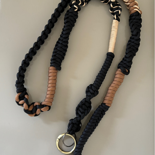 パラコード スマホショルダーストラップ ハンドメイド ネック