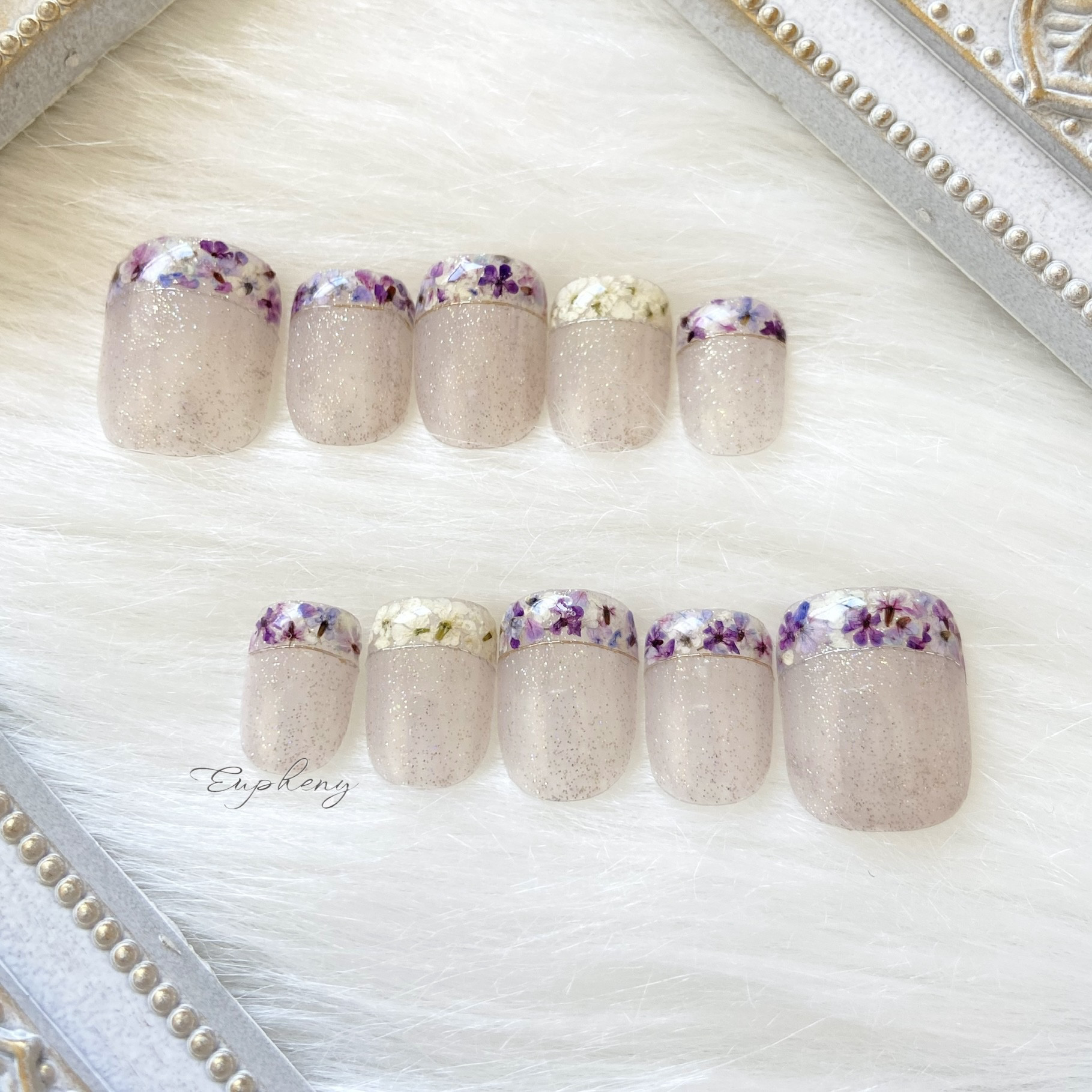 No.201 Crystal Flower French