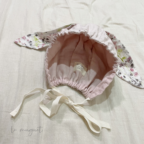 2点set】うさ耳 ボンネット カボパン セット うさパン ベビー