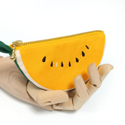 スイカのポーチ12cm/赤ファスナー ポーチ オクノテ 通販 14172332