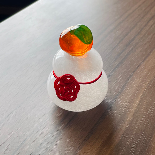 ガラスの鏡餅2025/TOYAMA GLASS STUDIO ガラスの鏡餅2025/TOYAMA GLASS STUDIO 鏡餅