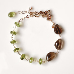 天然石＊エチオピアプレシャスオパールのピアス/イヤリング 14kgf