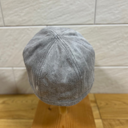 岡山デニム☆墨染タイダイ☆60cm☆グレー☆肉厚12oz☆6パネルキャップ☆帽子☆ユニセックス 4枚目の画像