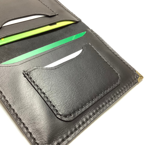 ヌメ革通帳入れカード入れケースポーチ 本革牛革小物入れポーチ ハンドメイド手縫い ヌメ革通帳入れカード入れケースポーチ 本革牛革小物入れポーチ