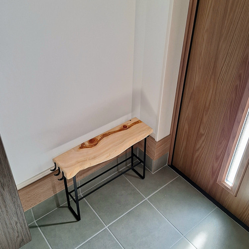 コンソールローテーブル 檜 多用途 サイドテーブル renew+ 通販