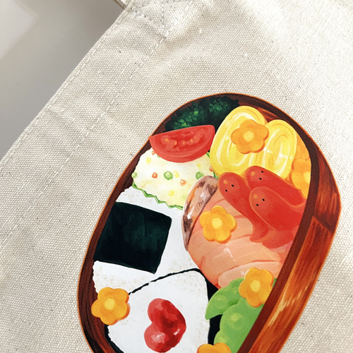 オリジナルイラスト お弁当箱 ランチバック アクリル