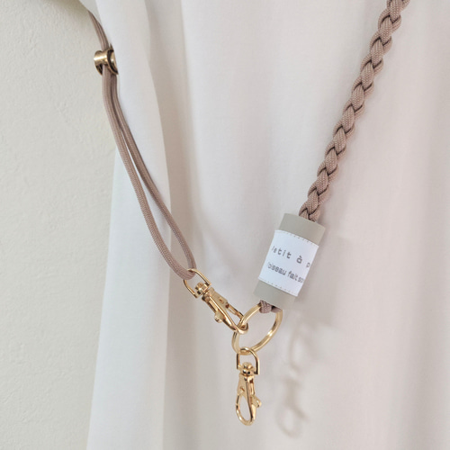 長さ調節可能 パラコード ストラップ スマホショルダー