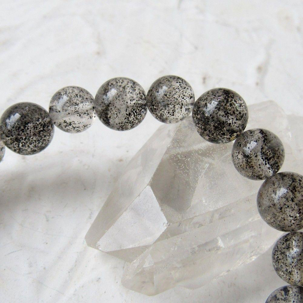 デンドライト　フローライト　太陽放射ルチル　ブレスレット　　ブレス