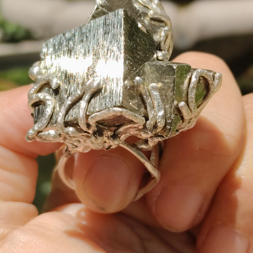 ハンドメイド シルバー クリスタルリング フローライトイン karatyenzi0.jpg