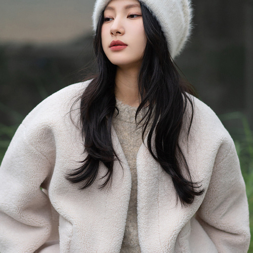 高級感#旅行#小人数#贈り物#冬の新型ウサギ毛糸のモコモコニット帽街を