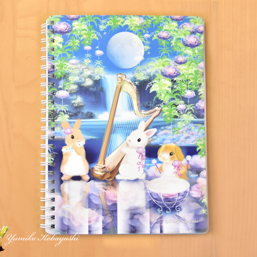 うさぎのノート(ハープと月の演奏会） ノート Yumiko Kobayashi 通販