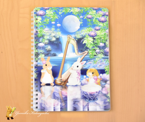 うさぎのノート(ハープと月の演奏会） ノート Yumiko Kobayashi 通販