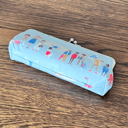 キャスキッドソン ロンドンピープル ハンドメイド メガネケースペン  