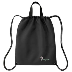 バスケのシルエットとお名前刺繍入りリュックバッグ リュック・バック