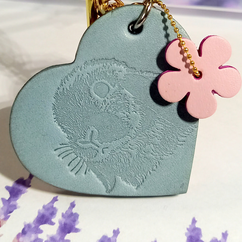 うさぎ ロップイヤー バックチャーム キーホルダー 名入れ無料 選べる