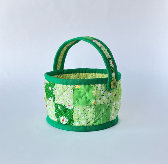 ハンドメイド パッチワーク 小物入れ - メルカリ