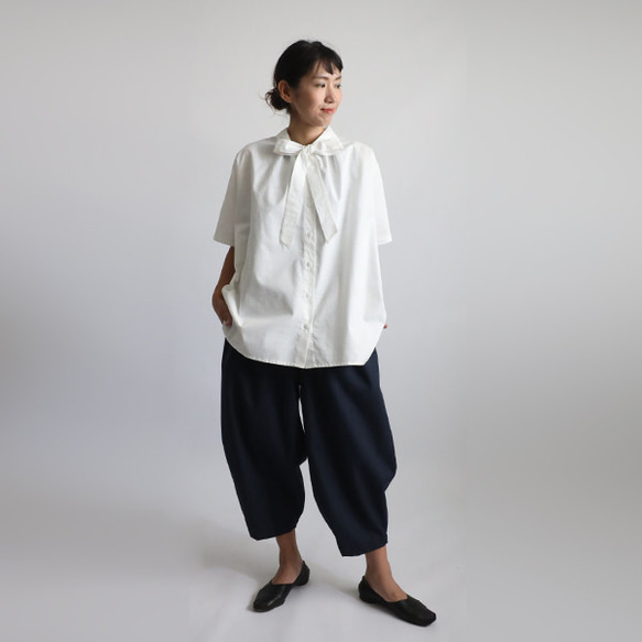 ラスト1 最終SALE 上質ギマ擬麻コットン ボウタイ