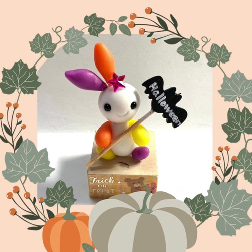 ☆ミニシリーズ ハロウィンのうさぎちゃん！(送料無料)(受注生産 
