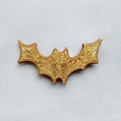 コウモリ 刺繍ブローチ ブローチ ga.la 通販 18196794｜Creema