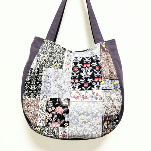1点物シリーズ】パッチワーク風 トートバッグ s.sunnyday byA 通販 