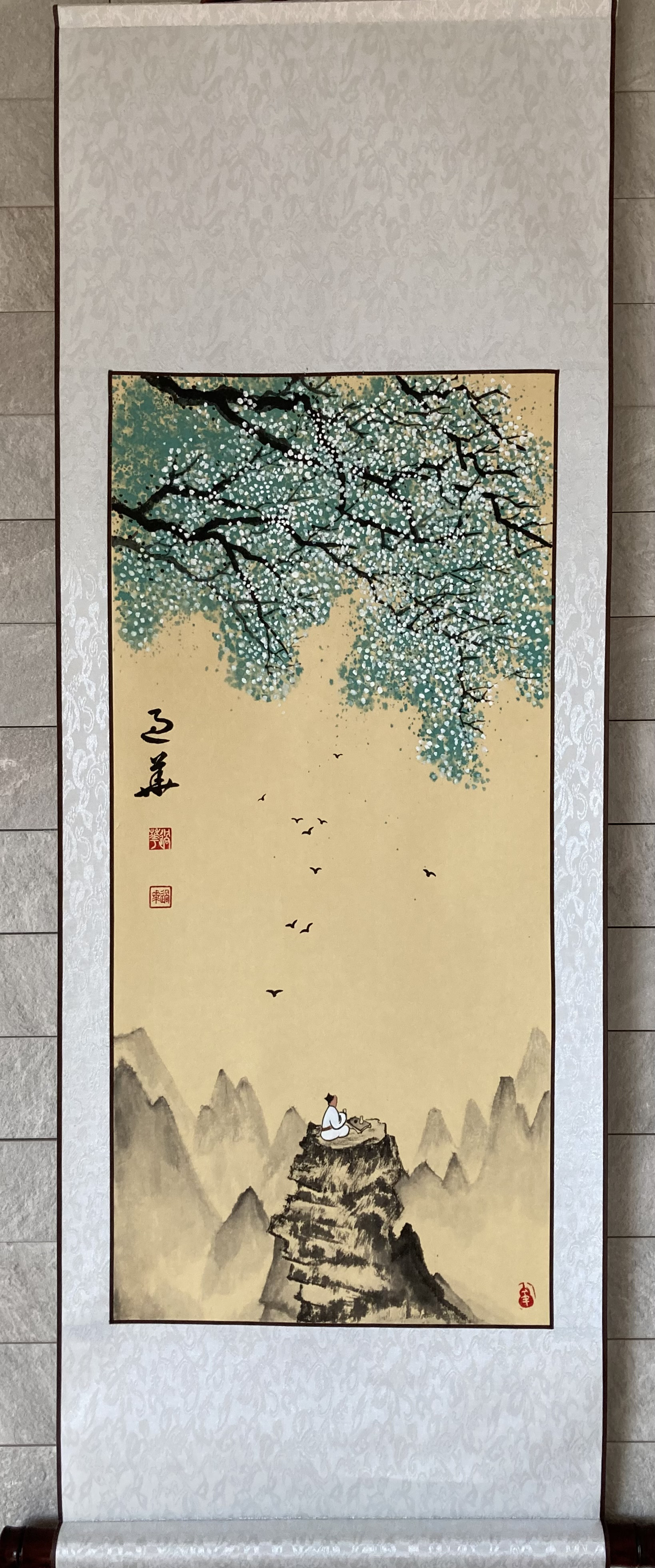 独特な 水墨画 風景画 人物画 絵画 こたつ 通販 18197231｜Creema(クリーマ) 絵画